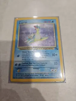 Pokemon TCG Lapras Fossil 10/62 Holo 1999-2000 Wizards Base Set Copyright... - Image 5