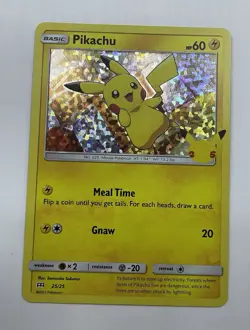 Pokemon Pikachu 025/025 McDonald's 25th Anniversary Promo Holo - Image 1