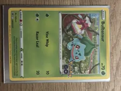 Pokemon TCG Bulbasaur SWSH231 Promo Holo Sword & Shield Vine Whip Razor Leaf EN - Image 3
