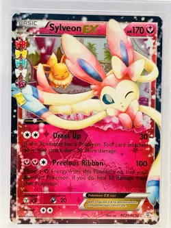SYLVEON PSA 8 2016 POKEMON GENERATIONS #RC21/RC32 HOLO GEN. RADIANT COLL 714 - Image 2