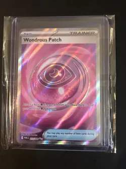 Wonderous Patch 117/088 Ultra Rare Perfect Order Pokemon Trainer TCG NM - Image 1