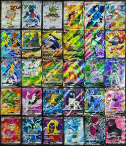 Lot 30 All SR Full Art Holo Pokemon Chinese Rayquaza Hoopa Absol NE40 - Image 1