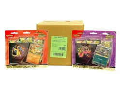 Pokemon Mega Evolution Ascended Heroes Tech Sticker Collection 12 Box Case #HHD - Image 1