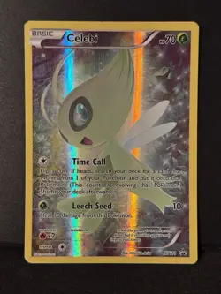 Celebi XY111 Pokemon Promo - Moderate Play - Image 1