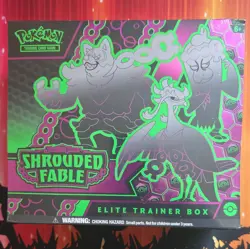 Pokemon TCG Scarlet & Violet—Shrouded Fable Elite Trainer Box Factory Sealed - Image 1