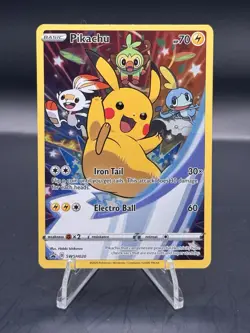 Pikachu SWSH020 SWSH: Sword & Shield Promo Cards Holo - Image 1