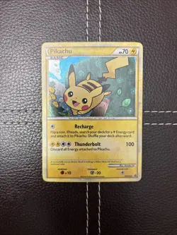 Pokemon TCG - Pikachu - HGSS03 - HeartGold SoulSilver Promos - LP Holo Rare - Image 1