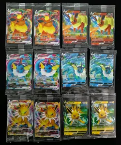 Flareon VMAX V Jolteon Vmax V Vaporeon VMAX V Sealed Pokemon Chinese Lot 12 NE40 - Image 1