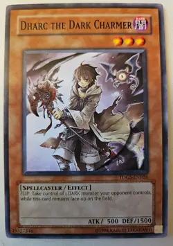 Yugioh Dharc The Dark Charmer Unlimited Edition TDGS-EN026 - Image 1