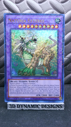 | Yugioh Naturia Exterio HAC1-EN119 Duel Terminal Ultra Rare NM/M 🔥 | - Image 1