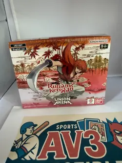"Rurouni Kenshin" UNION ARENA UE11BT Booster Box FACTORY SEALED ENGLISH - Image 1