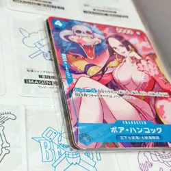 Boa Hancock P-066 PROMO Saikyo Jump 3/2024 One Piece Card Japanese - Image 2
