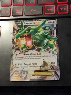 Rayquaza EX 75/108 Roaring Skies XY Pokemon TCG Ultra Rare Holo Card NM - Image 1