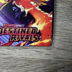 Destined Rivals Pack Art Trainer Tip Card - Ethan’s Ho-Oh | PreRelease Deck RARE - Image 2