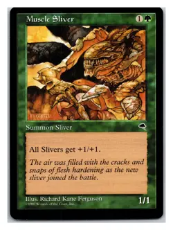 Tempest #238 Muscle Sliver - MTG Card - Image 1