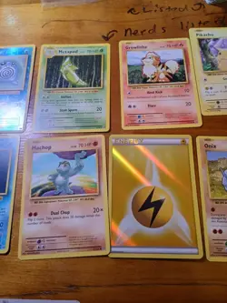 Lot Of 21 Vintage Pokemon Cards Some Holo RARES - Image 2