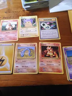 Lot Of 21 Vintage Pokemon Cards Some Holo RARES - Image 3