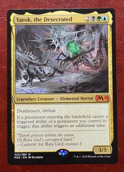 1x NM Yarok, the Desecrated - 220/280 M M20 - MTG Magic Never Played x1 - Image 1