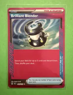 Brilliant Blender 164/191 Ace SPEC Sv08:Surging Sparks Holo Trainer Pokemon Card - Image 1