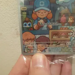 Vanillish 190/182 Pokemon TCG Holiday Calendar 2025 Festive Stamp Promo Card - Image 2