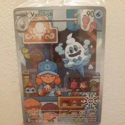 Vanillish 190/182 Pokemon TCG Holiday Calendar 2025 Festive Stamp Promo Card - Image 4