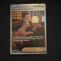 ~SIR~ Pokemon Giovanni's Charisma 204/165 Scarlet & Violet 151 Holo - Image 1