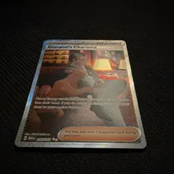 ~SIR~ Pokemon Giovanni's Charisma 204/165 Scarlet & Violet 151 Holo - Image 2