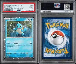 2023 POKEMON SVP EN-SV BLACK STAR PROMO 151 POSTER COLLECTION SQUIRTLE PSA 9 - Image 3