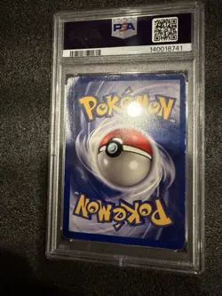 1999 Pokemon Base Set 1st Edition Shadowless Hitmonchan Holo Rare PSA 3 Vintage - Image 4
