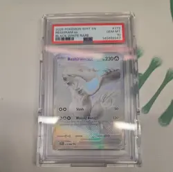 2025 POKEMON WHT EN-WHITE FLARE BLACK WHITE RARE #173 RESHIRAM EX PSA 10 - Image 1