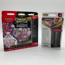 Pokemon TCG Mega Battle Deck Diancie ex + Rebel Clash Starter Deck - Image 2