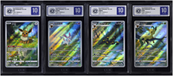 CCIC 10 Seq. Set 2025 Pokemon CS CBB2 Eevee, Umbreon, Leafeon Sylveon #15 - Image 1
