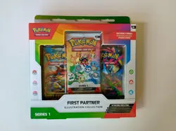 Pokemon First Partner Series 1 Illustration Collection🔥SEALED IN HAND 🔥👍🏻 - Image 1