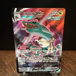 Pokemon TCG Rayquaza VMAX TG20/TG30 Swsh12: Silver Tempest Holo NM Pack Fresh - Image 1