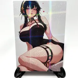 Spy x Family Yor Forger Sexy Anime Waifu Girl Doujin Lewd Goddess Story Art Card - Image 2
