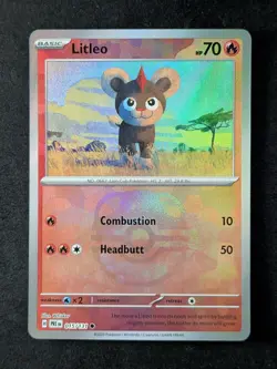 2025 Pokemon LITLEO #015/131 Prismatic Evolutions Master Ball Reverse Holo - Image 1
