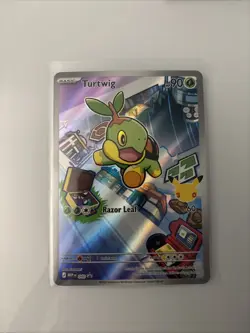 Pokemon Turtwig 040 - First Partners Promo - Full Art Holo - PACK FRESH VHTF - Image 1