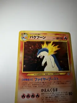 Pokemon Typhlosion Neo Genesis Premium File Japanese 157 - Image 3