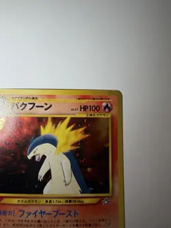 Pokemon Typhlosion Neo Genesis Premium File Japanese 157 - Image 5