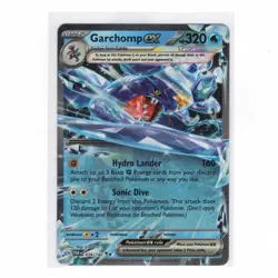 Garchomp ex Pokemon Scarlet & Violet Paradox Rift Holo 038/182 - Image 1