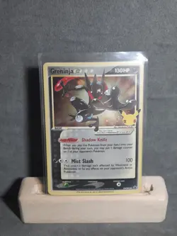 Pokemon TCG Greninja Gold Star SWSH144 Celebrations ETB Promo Near Mint - Image 1