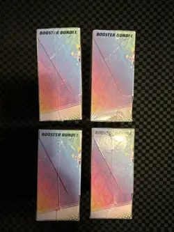 Pokemon TCG Prismatic Evolutions Factory Sealed Booster Bundle Boxes Lot Of 4 - Image 2