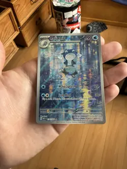 Pokemon TCG Poliwhirl Full Art 176/165 151 NM - Image 1
