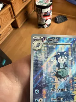 Pokemon TCG Poliwhirl Full Art 176/165 151 NM - Image 3