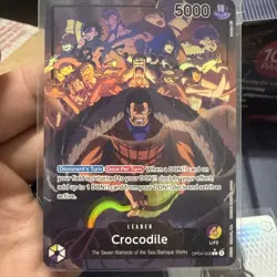 Crocodile (OP04-058) (Alternate Art) - Kingdoms of Intrigue (OP04) - One Piece - Image 1