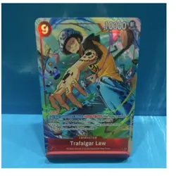 One Piece CCG Trafalgar Law Character Foil Card OP14-009 10000 Power - Image 1