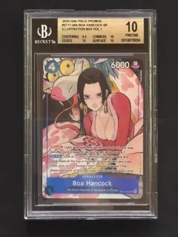 BGS 10 Boa Hancock ST17-004 Illustration Box Promo One Piece Peach Momoko - Image 1