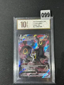PTCG Pokemon Card Umbreon VMAX CSR CS4aC-163 Chinese Grade 10 - Image 1