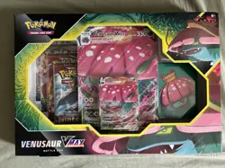Pokemon TCG Venusaur VMAX Battle Box – Sealed – Promo & Jumbo Card - Image 1