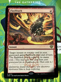 Flashback - 0115 - Secrets of Strixhaven SOS - NM MTG Regular - Image 1